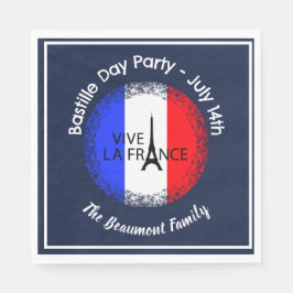 Bastille Dag 14 juli Viering Servet