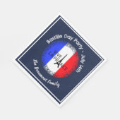 Bastille Dag 14 juli Viering Servet (Hoek)