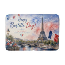 Bastille Dag Eiffeltoren Seine rivier vuurwerk