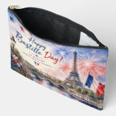 Bastille Dag Eiffeltoren Seine rivier vuurwerk Etui (Open)
