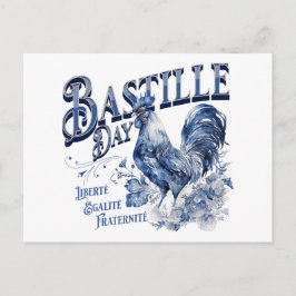 Bastille Dag Haan Briefkaart