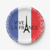 Bastille Day 14 juli Frankrijk Papieren Bordje (Voorkant)