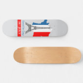 Bastille Day (14th July) Persoonlijk Skateboard (Horizontaal)
