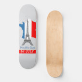 Bastille Day (14th July) Persoonlijk Skateboard (Voorkant)