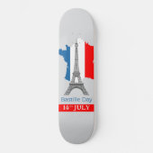 Bastille Day (14th July) Persoonlijk Skateboard (Voorkant)