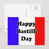 Bastille Day Briefkaart (Voorkant / Achterkant)