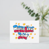 Bastille Day Briefkaart (Staand voorkant)