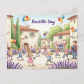 Bastille Day Briefkaart (Voorkant)