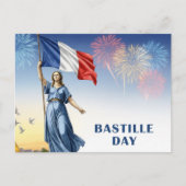 Bastille Day Briefkaart (Voorkant)