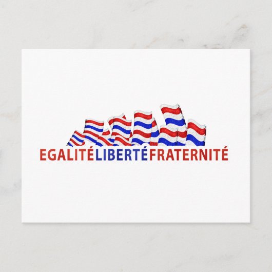 Bastille Day Briefkaart (Voorkant)