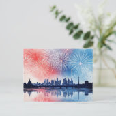Bastille Day Briefkaart (Staand voorkant)