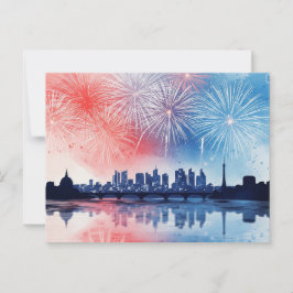 Bastille Day Briefkaart
