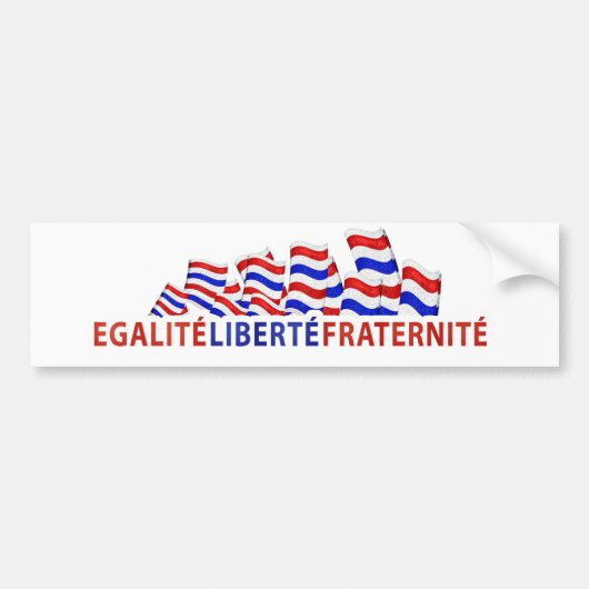 Bastille Day Bumpersticker (Voorkant)
