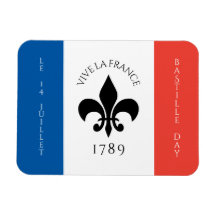 Bastille Day Fleur-de-Lis Tricolore Frankrijk Vlag