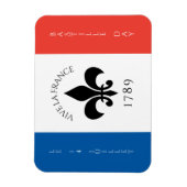 Bastille Day Fleur-de-Lis Tricolore Frankrijk Vlag Magneet (Verticaal)