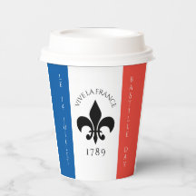 Bastille Day Fleur-de-Lis Tricolore Frankrijk Vlag