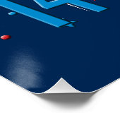 Bastille Day, Joyeux 14 juillet Perfect Poster (Hoek)