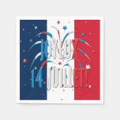 Bastille Day, Joyeux 14 juillet Servet (Voorkant)