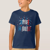 Bastille Day Joyeux 14 Juillet T-shirt (Voorkant)