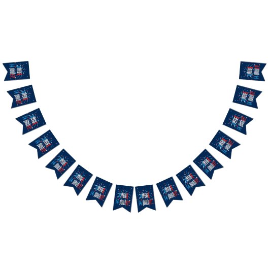 Bastille Day, Joyeux 14 juillet Vlaggetjes (Alle)