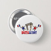 Bastille Day! Ronde Button 5,7 Cm (Voorkant /achterkant)