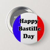 Bastille Day Ronde Button 7,6 Cm (Voorkant /achterkant)