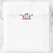 Bastille Day! Ronde Sticker (Tas)