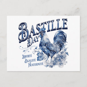 Bastille Day Rooster Briefkaart