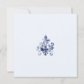 Bastille Day Rooster Kaart (Achterkant)