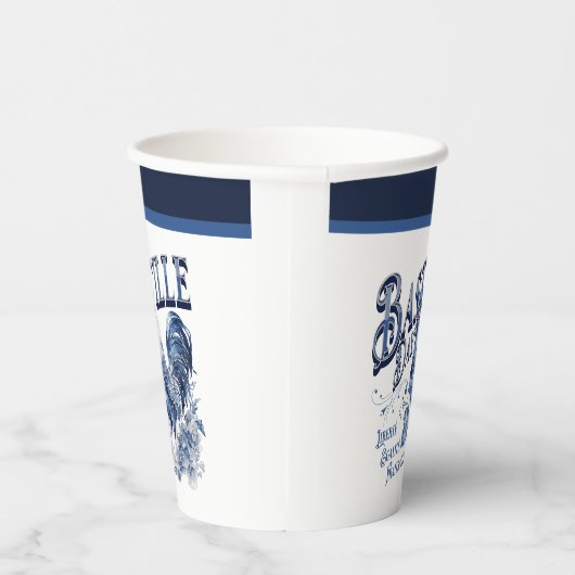 Bastille Day Rooster Papieren Bekers (Rechts)