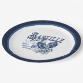 Bastille Day Rooster Papieren Bordje (Gekanteld)