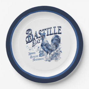Bastille Day Rooster Papieren Bordje