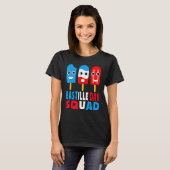 Bastille Day Squad Bonne Fte Nationale France Kind T-shirt (Voorkant volledig)