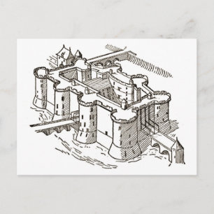 Bastille gevangenisParijs Briefkaart