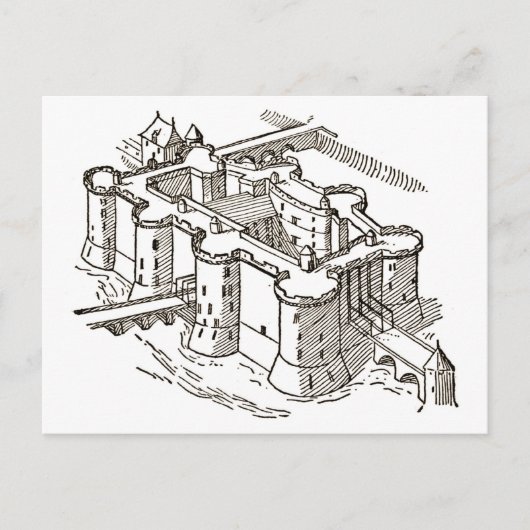 Bastille gevangenisParijs Briefkaart (Voorkant)