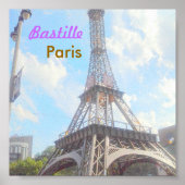 Bastille Paris poster (Voorkant)