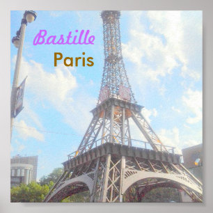 Bastille Paris poster
