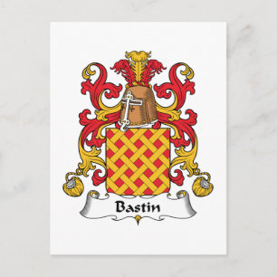 Bastin Family Crest Briefkaart