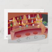 Bastkat Briefkaart (Voorkant / Achterkant)