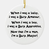 Bastmeester Keramisch Ornament (Voorkant)