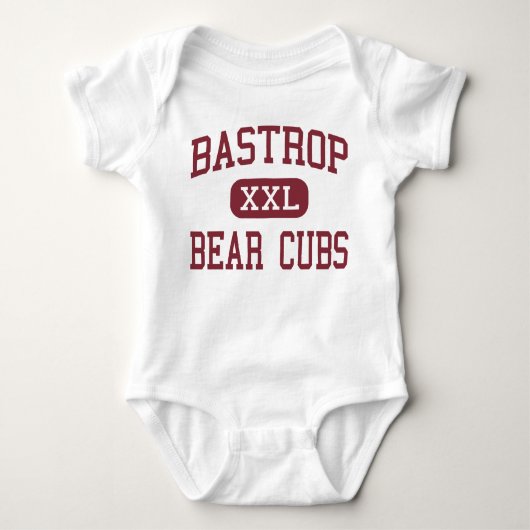 Bastrop - Beer kubussen - Midden - Bastrop Texas Romper (Voorkant)