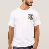 Bastrop-hoofdstuk - Adelaarlogo 2s T-shirt (Voorkant)