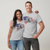 Bastrop Hoofdstuk - Versleten Vlag T-shirt (Unisex)