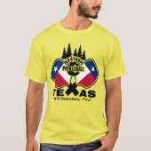 Bastrop Pickleball - Texas T-shirt (Voorkant)