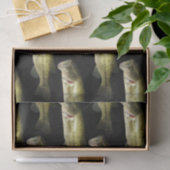 Basvis mannelijk patroon Mannen Tissuepapier (Geschenk)