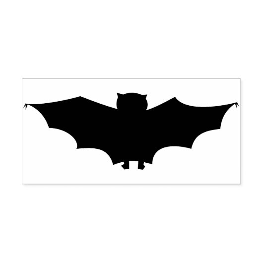 Bat 3 kunstzegel voor silhouet rubberstempel (Afrduk)