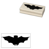 Bat 3 kunstzegel voor silhouet rubberstempel (Gestempeld)