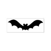 Bat 4 silhouet art stempel (Afrduk)