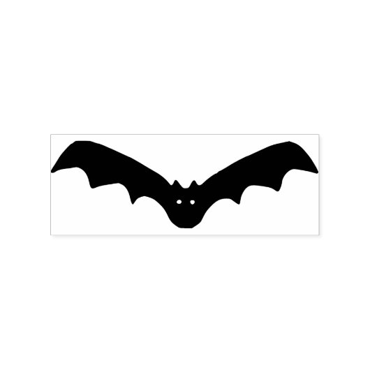 Bat 6 kunstzegel voor silhouet rubberstempel (Afrduk)