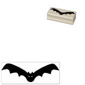 Bat 6 silhouet kunststempel rubberstempel (Gestempeld)